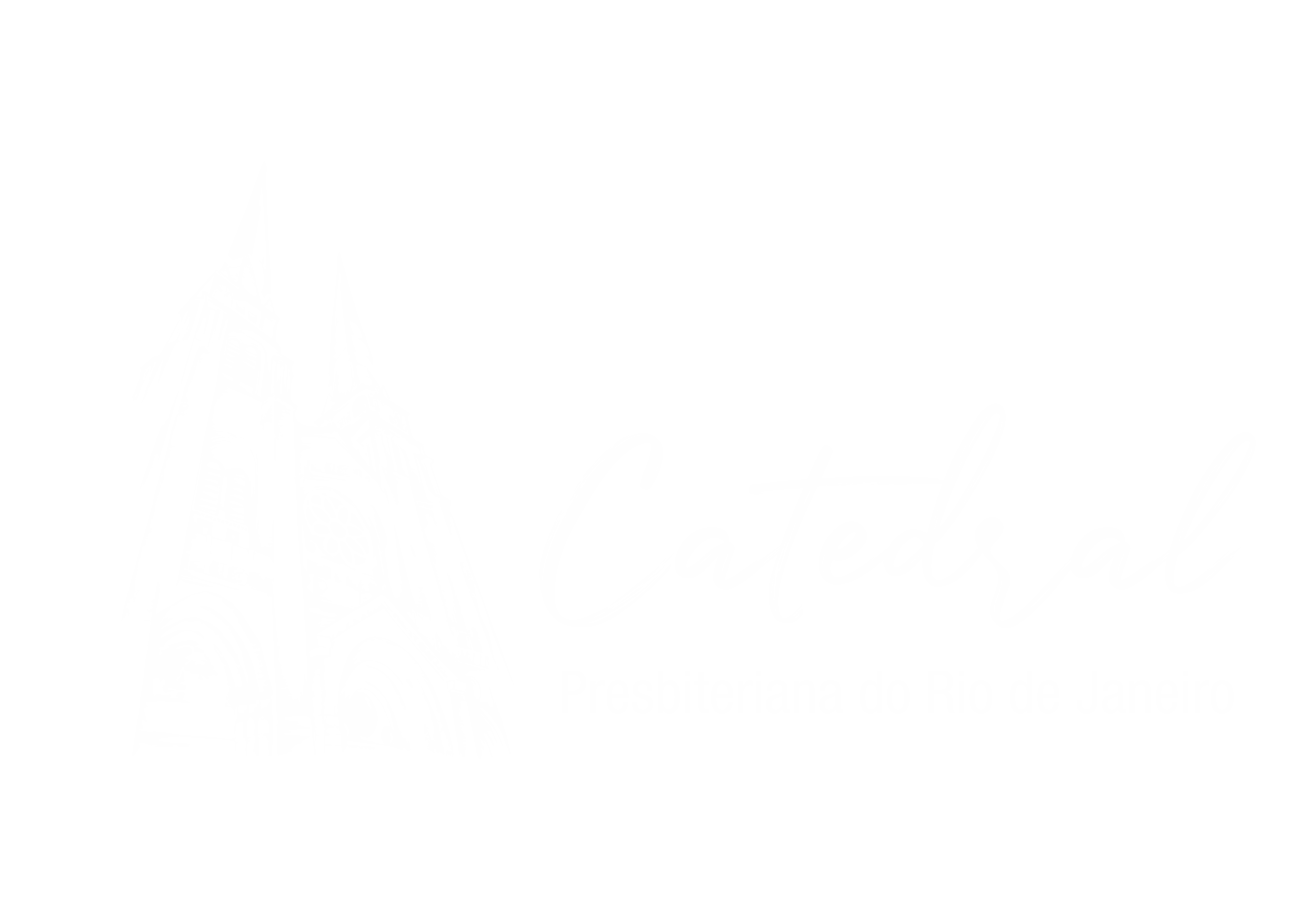 logo catedral branco